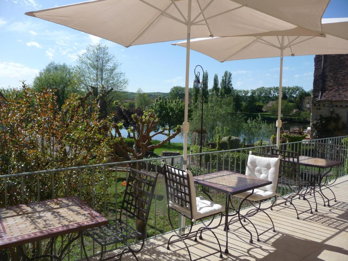 Hôtel-Restaurant Côté Rivage Badefols-sur-Dordogne Exterior foto
